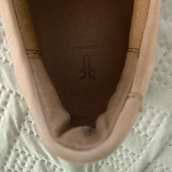 NWT Frye Ivy Low Lace Sneaker, Blush, Size 8.5 - Picture 6 of 6